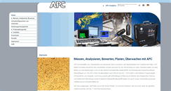 Desktop Screenshot of apc-online.eu